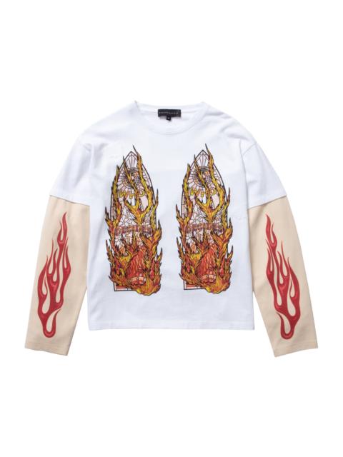 FLAME GLASS DOUBLE JERSEY
