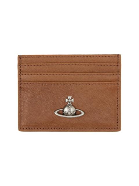 Brown Flat Card Holder