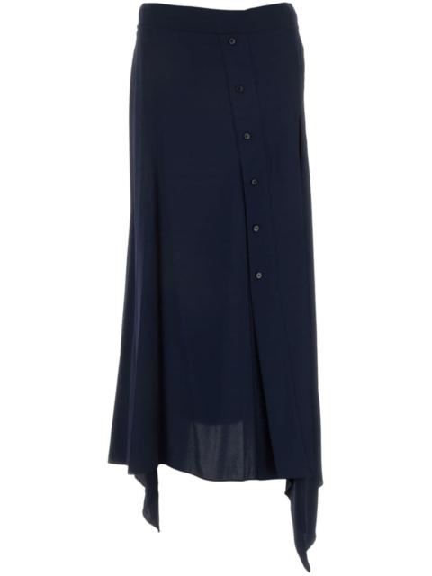asymmetric stretch-design skirt