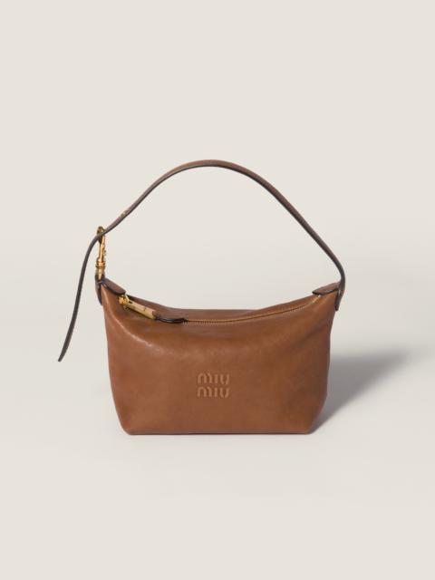 Nappa leather pouch