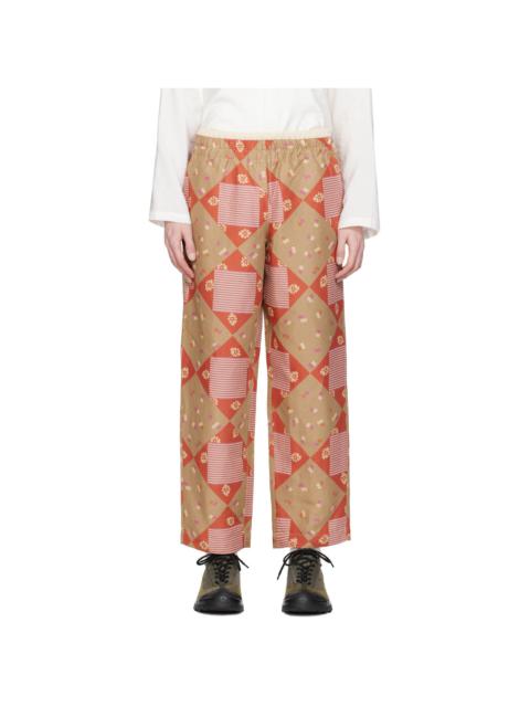 Multicolor Print Collector Trousers