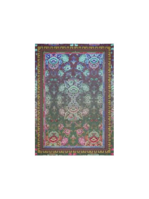 Hawnbci floral-print shawl scarf