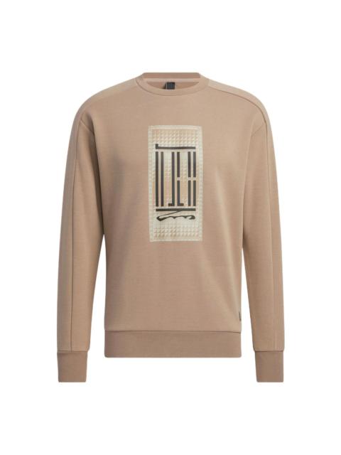 adidas Wuji Series Sportswear Fashion Crew Neck Pullover 'Black' HN8970