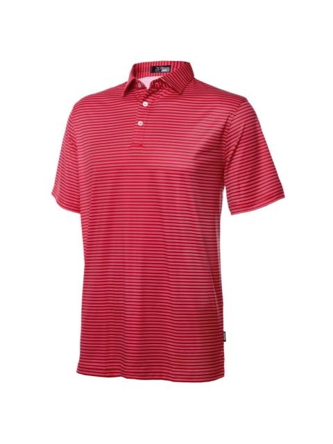 Men's Pro Polo, Double Stripe/Red