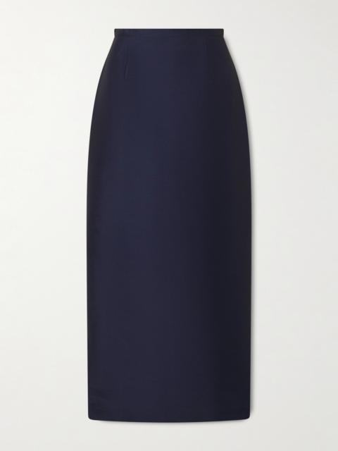 Norma Taffeta Maxi Skirt