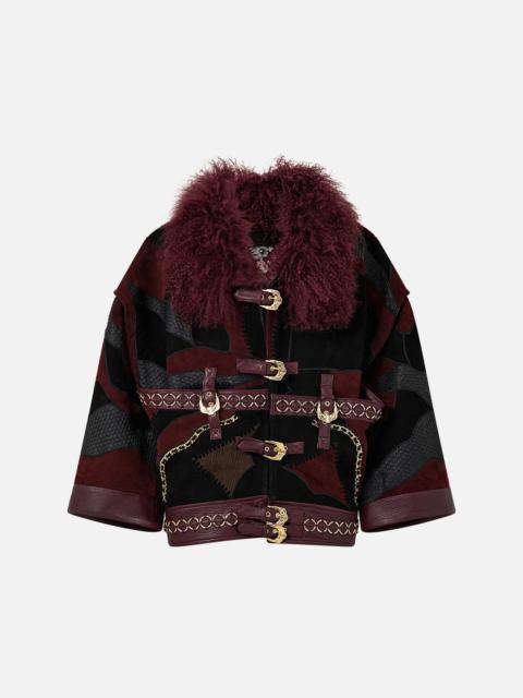 DROP SLEEVE PANELLED JACKET