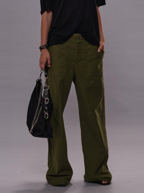 Wide Leg Utility Pant - Olive | R13
