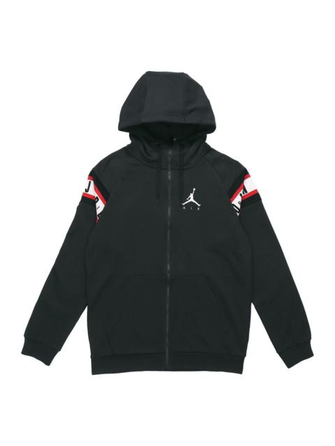 Air Jordan Jumpman Athleisure Casual Sports Hooded Jacket Black AR2249-010