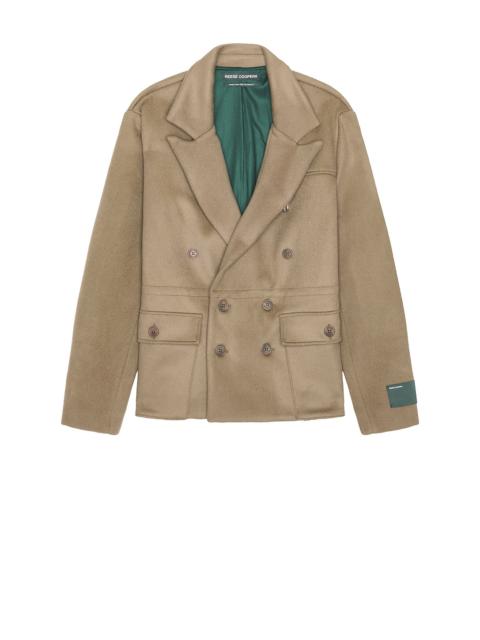 Wool Double Breasted Blazer