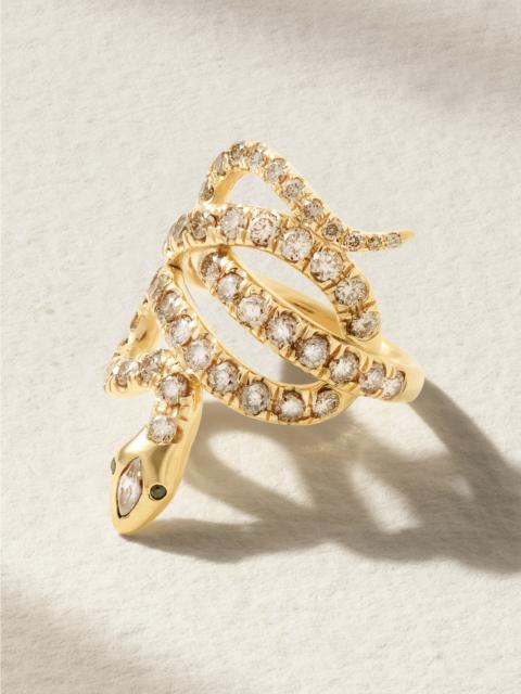 18-karat Gold Diamond Ring