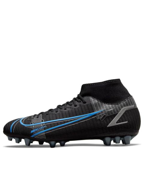 Nike Mercurial Superfly 8 Academy AG Artificial Grass 'Black Blue' CV0842-004