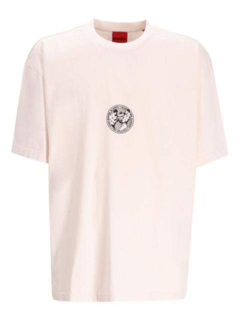 boxing academy logo t-shirt