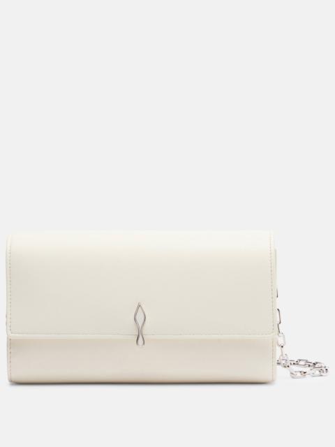 Bettina leather clutch