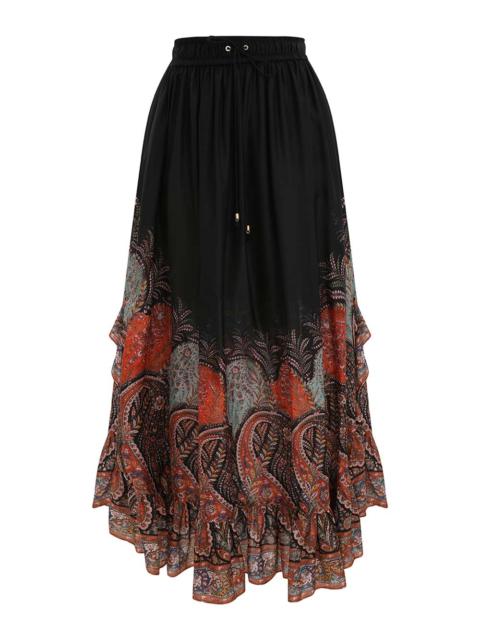 RHIANNON RUFFLE MAXI SKIRT