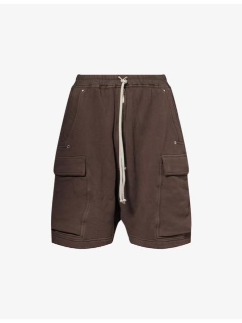 Cargobela Drawstring Cotton-Jersey Shorts