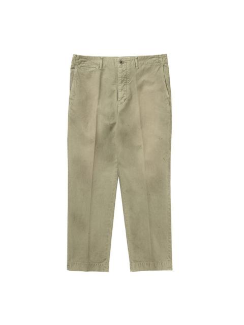 CHINO PANTS DMGD LT.GREEN