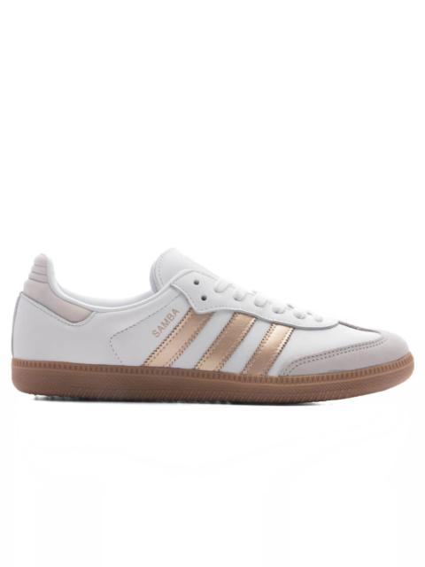 WOMEN'S SAMBA OG - FOOTWEAR WHITE/WONDER GOLD METALLIC/GREY ONE