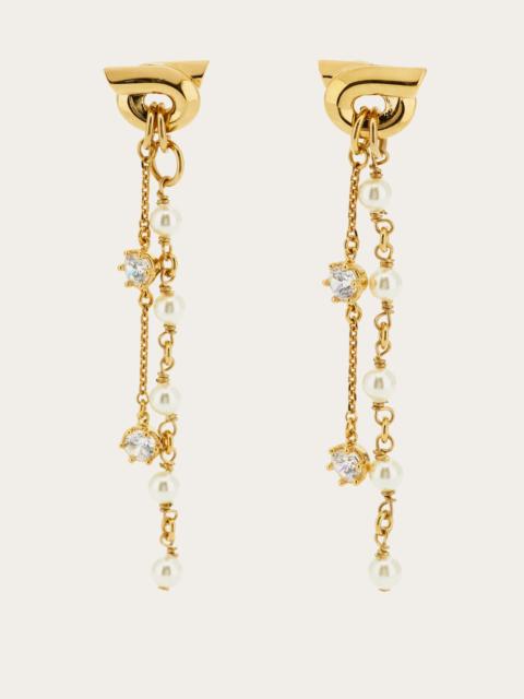 Double drop earrings