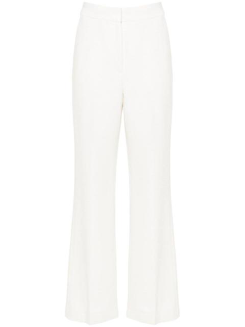 bouclÃ© tailored trousers