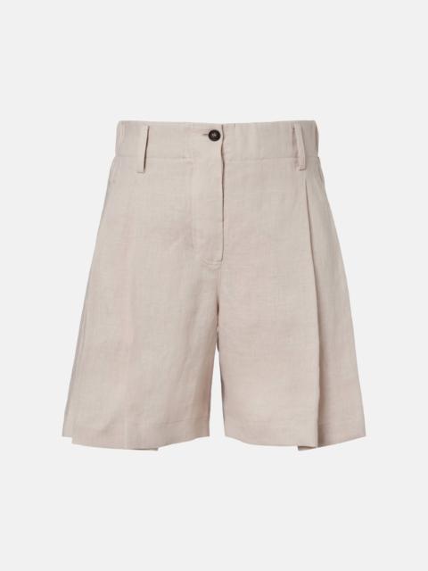 Linen shorts