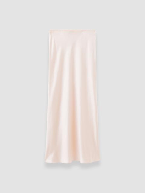 Isaak Long Silk Satin Skirt