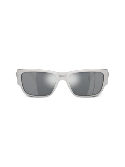 Medusa rectangle metal sunglasses