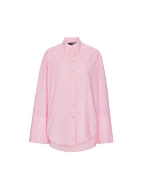 SOFT PINK OVERSIZED COTTON SHIRT