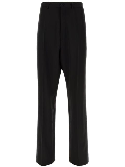pressed crease tuxedo trousers