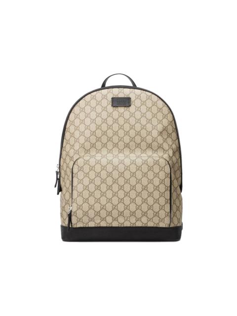Gucci GG Supreme Backpack Beige/Ebony