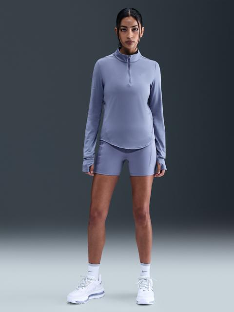 Nike Swift Women's High-Waisted 4" Tight Running Shorts with Pockets