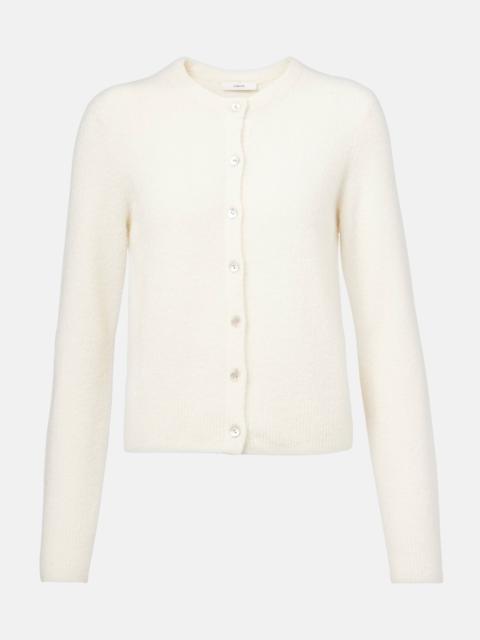 Silk and cashmere-blend cardigan