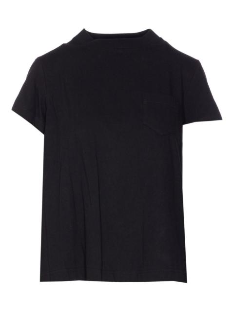 pleated-back T-shirt