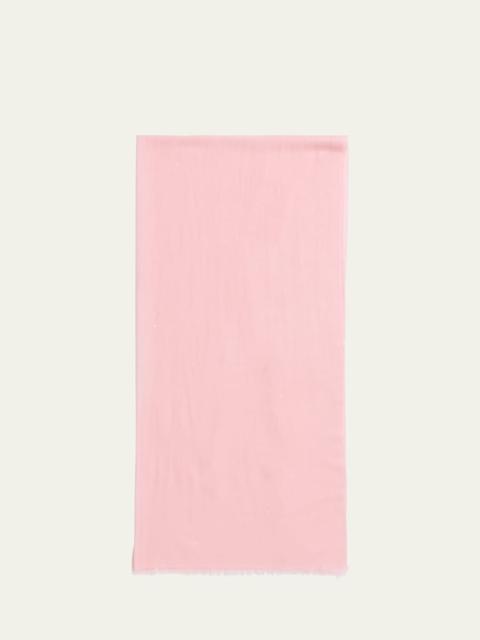 Raissa Sequined Wool-Blend Scarf