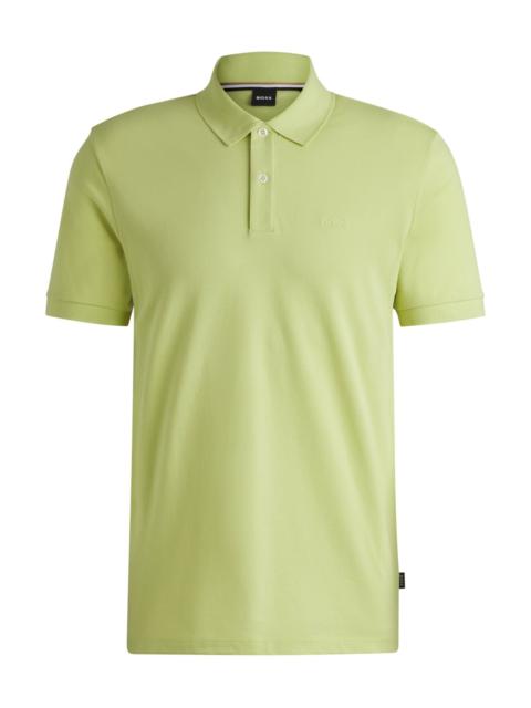 PALLAS REGULAR-FIT POLO SHIRT IN COTTON WITH EMBROIDERED LOGO