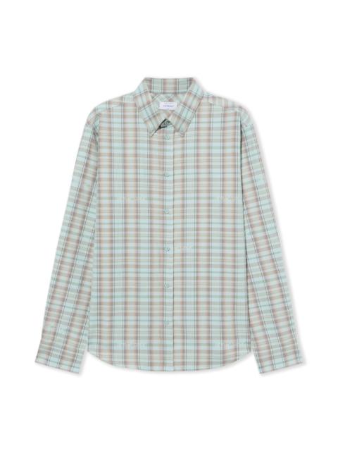 Marker Check Flannel Regular Shirt