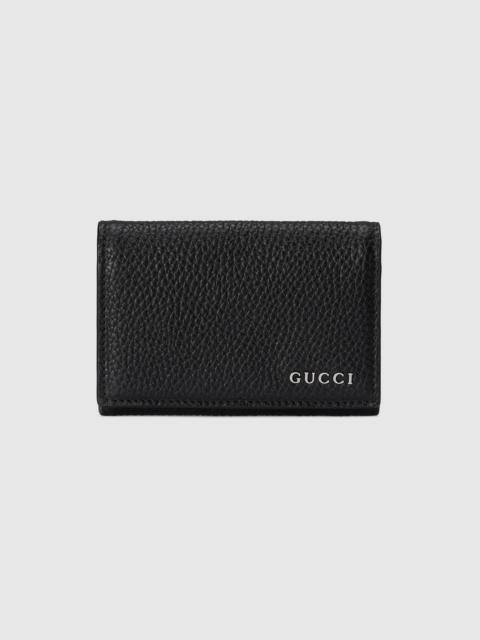 Long card case wallet with Gucci logo