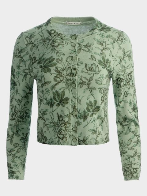 Carson Printed Cardigan