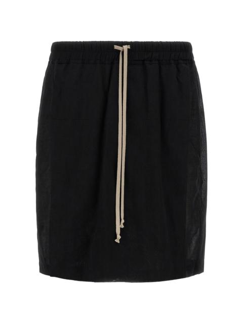 drawstring-waist shorts