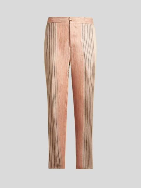 STRIPED COTTON JOGGING TROUSERS