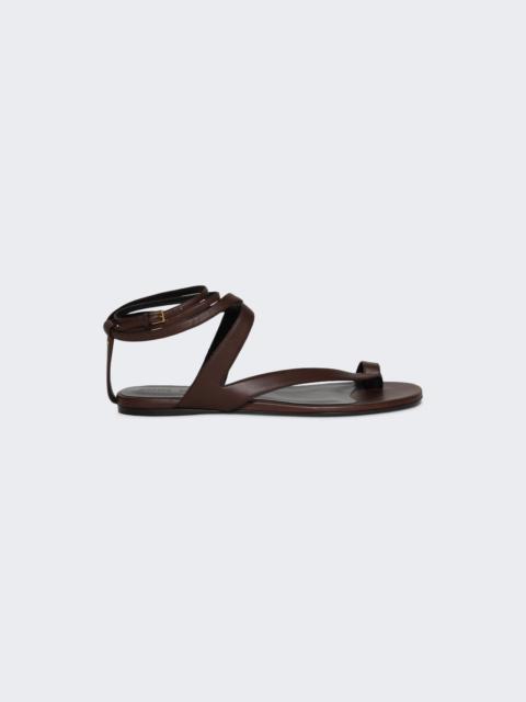 Aimee Ankle Strap Sandal Cigar