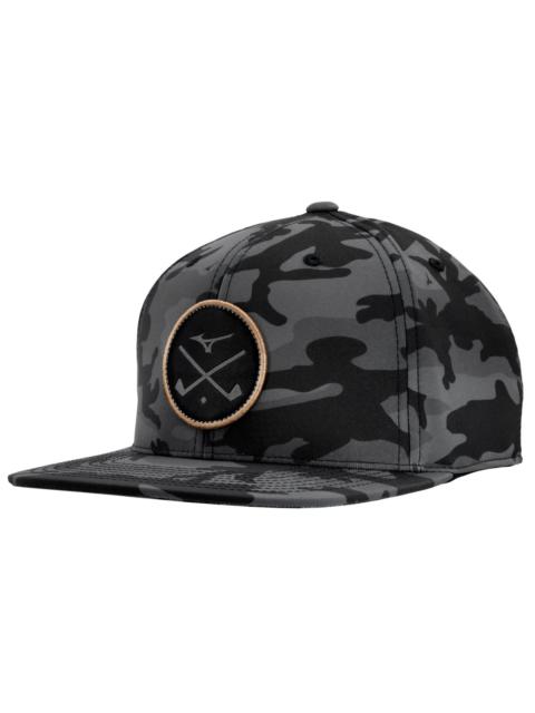 Crossed Clubs Snapback Golf Hat