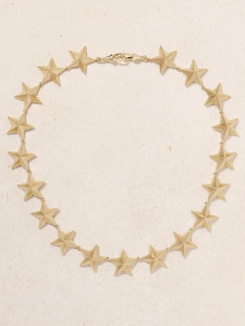 Star 18-karat Gold Necklace