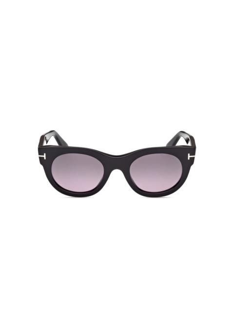 round-frame sunglasses