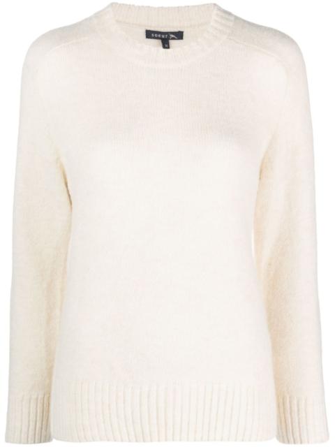 crew-neck long-sleeve jumper