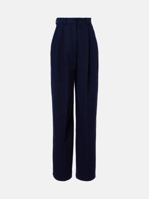 Kurt high-rise wide-leg pants