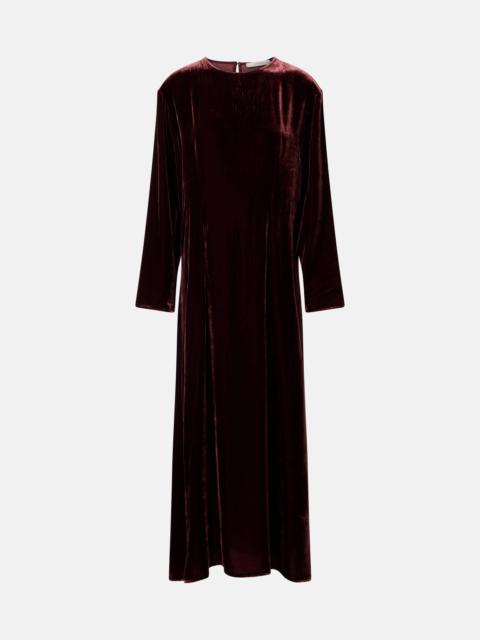 Jody velvet midi dress