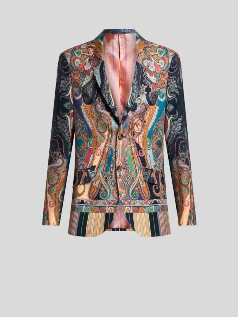 FLORAL PAISLEY BLAZER