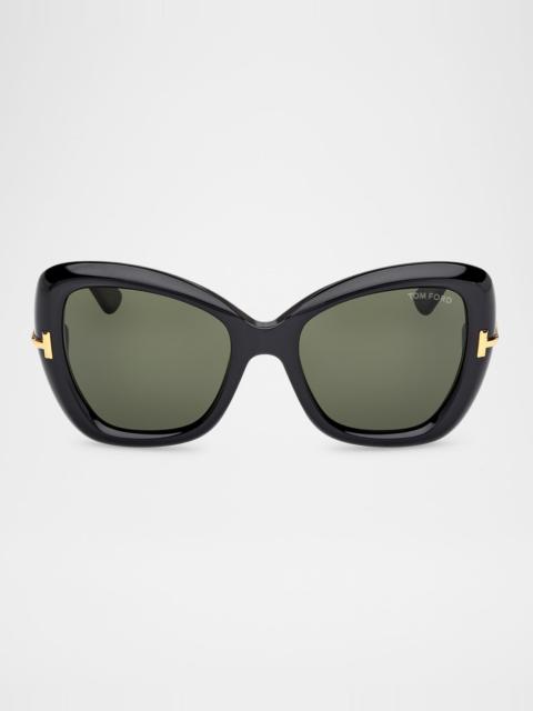 Icon Acetate Butterfly Sunglasses