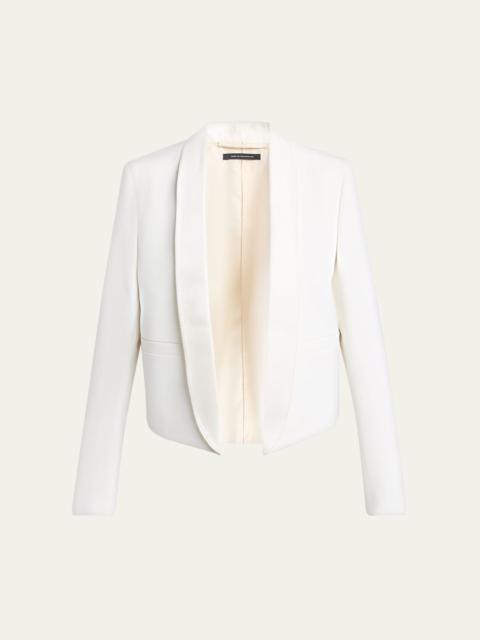 Grain De Poudre Crop Open Blazer