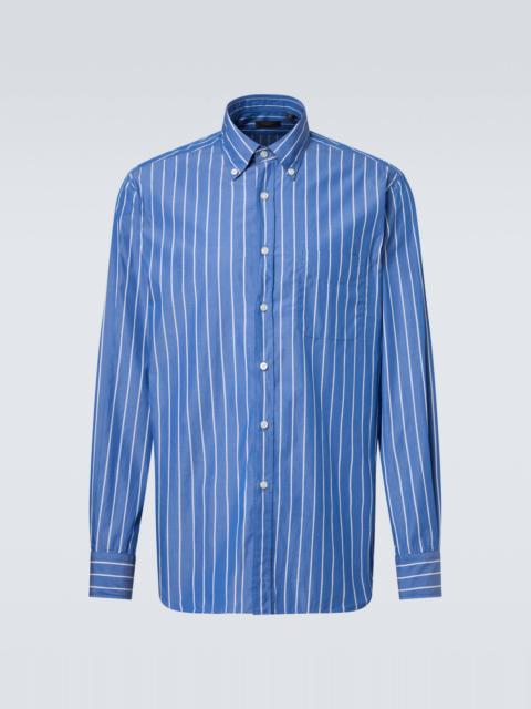 Striped cotton shirt
